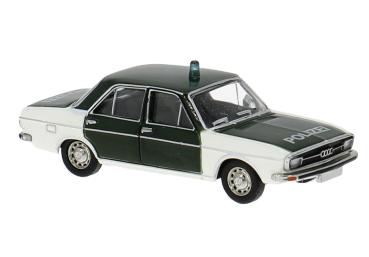 Brekina 28228 Spur HO Audi 100 (C1) 1969 Polizei