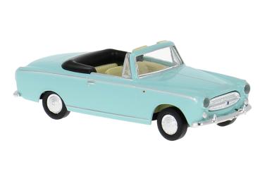 Brekina 29165 Spur HOPeugeot 403 Cabriolet hellgrün 1956