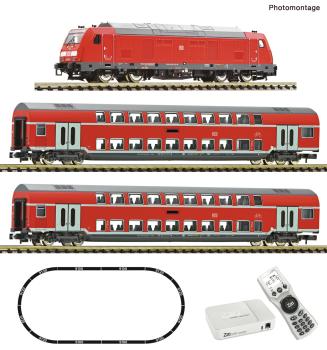 Fleischmann 5170006 - Spur N Z21 START newGen Digitalset: Diesellokomotive BR 245 mit Personenzug, DB AG