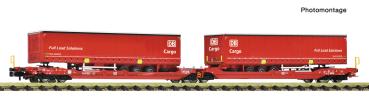 Fleischmann 6660103 - Spur N Doppeltaschen-Gelenkwagen T3000e, DB AG