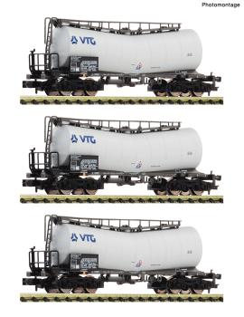 Fleischmann 6660171 - Spur N 3-tlg. Set: Knickkesselwagen, VTG