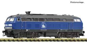 Fleischmann 7370022 - Spur N Diesellokomotive 218 054-3, PRESS