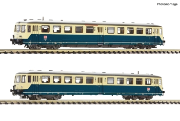 Fleischmann 740102 - Akkutriebwagen 515 529-6 mit Steuerwagen, DB AG