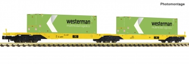 Fleischmann 825342 - Container-Doppeltragwagen, CLIP