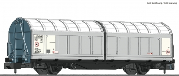 Fleischmann 826251 - Schiebewandwagen, CD Cargo