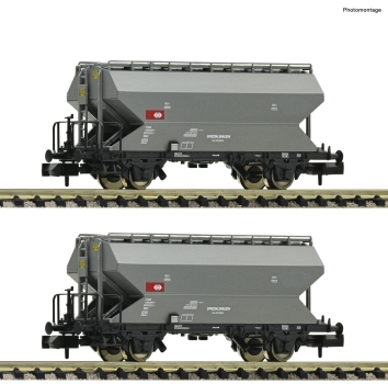 Fleischmann 831313 - 2-tlg. Set: Getreidesilowagen, SBB