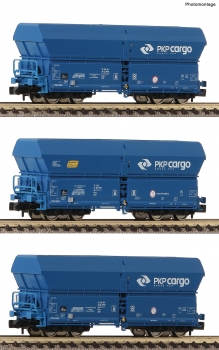 Fleischmann 852330 - 3-tlg. Set: Selbstentladewagen, PKP Cargo