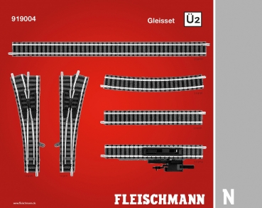 Fleischmann 919004 - Gleisset Ü2, Überholgleis 2