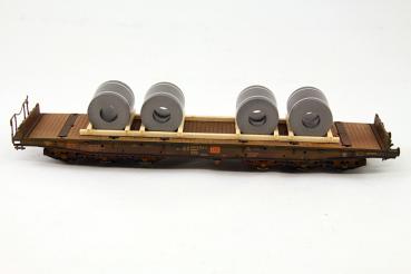 Ladegüter Bauer H01163 - Spur HO Stahlcoils, blank