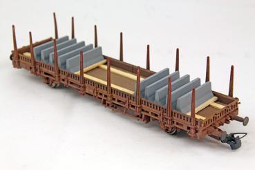 Ladegüter Bauer - Spur H0 1394 Fahrbahntrenner aus Beton