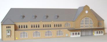 Laffont H10201 - Spur HO  Hauptbahnhof Aachen Halbrelief Frontansicht