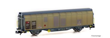 Hobbytrain H24672 - Spur N Schiebewandwagen Hbbillns SBB, Ep.VI, gealtert
