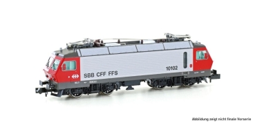 Hobbytrain H28404  -  E-Lok Re 4/4 IV (10102) SBB, Ep.IV, rot/hellgrau