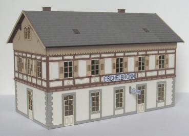 Laffont H3701 - Spur HO Bahnhof Eschelbronn