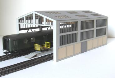 Laffont H5401 - Spur HO  Bahnposthalle