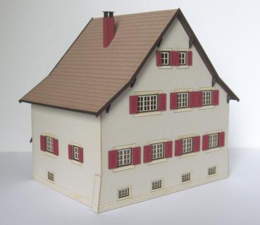 Laffont H7001 - Spur HO Doppelhaus Wiesen