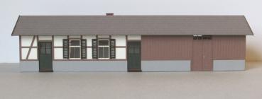 Laffont H8601 - Spur HO Bauernhaus mit angebauter Scheune
