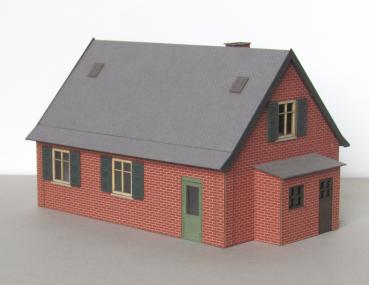 Laffont H8711 - Spur HO  Siedlungshaus in Backsteinausführung mit Anbau