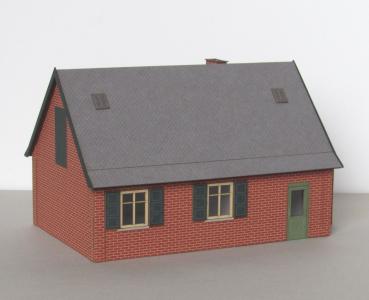 Laffont H8711 - Spur HO  Siedlungshaus in Backsteinausführung mit Anbau