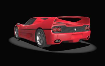 Pocher HK62 - Ferrari F50 – Rosso Corsa , Bausat 1:8