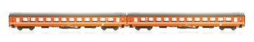 Jägerndorfer 60150 - Set mit 2 UIC-X Reisezugwagen der ÖBB, Ep. IV