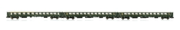 Jägerndorfer 61304 - 3tlg. Set UIC-X Reisezugwagen der ÖBB, Ep.III