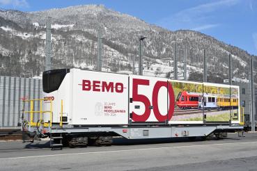 Bemo 2592150 - Spur HO -3L AC  RhB Sb 65616 Jubiläumswagen "50 Jahre BEMO"