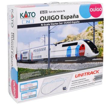 Kato/Lemke  K10-012 - Spur N Startset TGV, 5-tlg. OUIGO Espana mit Oval+Trafo