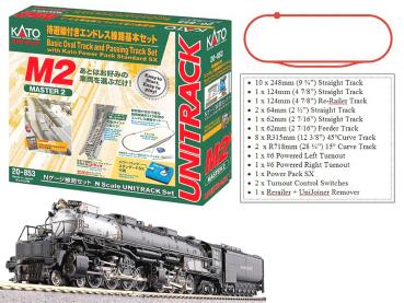 Kato/Lemke K107-0001 - Spur N Start Set Dampflok Class 4000 Big Boy