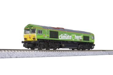 Kato/Lemke K10835S - Spur N Diesellok Class 66 "Climate Hero" der DB Cargo, Ep. VI, Sound