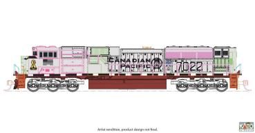 Kato/Lemke K176-8543 - Spur N Diesellok EMD SD70ACu, CP, Ep.VI,  (Navy, grey)
