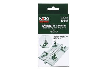 Kato/Lemke K20-027 - Spur N Beschrankter Bahnübergang 124mm japanische Ausführung