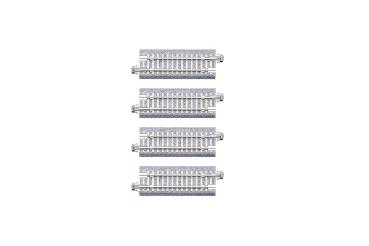 Kato/Lemke K20-038 - Spur N Gerades Gleis mit Betonschwellen, 64 mm (4 Stück)