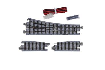 Kato/Lemke K52-301 - Spur HOe Weiche NR481-15R, rechts