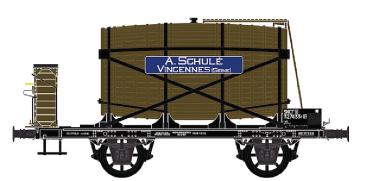 LS Models 30564 - Spur H0 Weinfasswagen OCEM "A. SCHULE VINCENNES"