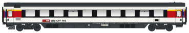 LS Modell 47389 - Spur HO EC Personenwagen, 1.Kl. Apm SBB, Ep.VI, neue Farbgebung