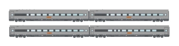 LS Models MW2405AC - 4ER SET PERSONENWAGEN METROPOLITAN, EP.V, SET 2, AC