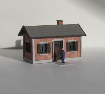 Laffont N1601 - Spur N Nebengebäude mit Ziegelfassade