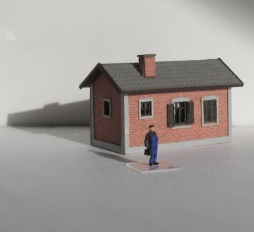 Laffont N1601 - Spur N Nebengebäude mit Ziegelfassade