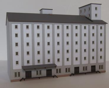 Laffont N1701 - Spur N Großes Hafenspeicher-Gebäude verputzt