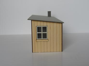 Laffont O1410 - Spur 0 Betriebswerkhütte mit Holzfassade