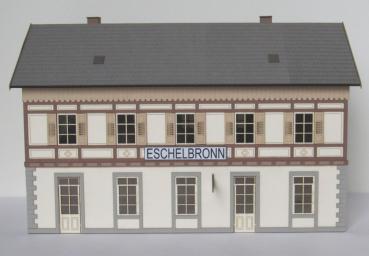 Laffont O3721 - Spur 0  Bahnhof Eschelbronn, Vollmodell