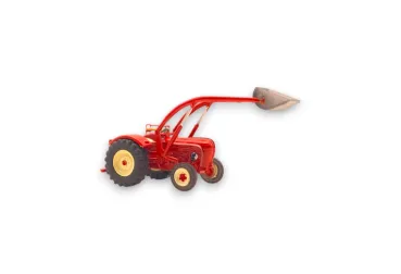 Kußmaul Modelle N-POD-N308-FLX - Spur N Porsche Diesel Super N308 mit Frontlader - Traktor, Schlepper