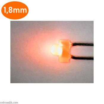 Railroad24 6752 - 20x LED 1,8mm orange diffus