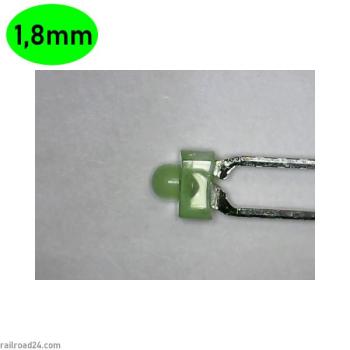 Railroad24 6766 - 20x LED 1,8mm grün diffus