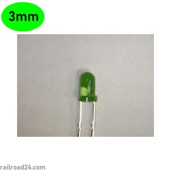 Railroad24 6767 - 20x LED 3 mm grün diffus