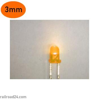 Railroad24 - 6753 20x LED 3 mm orange diffus