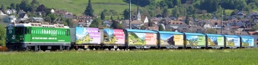 Bemo 2588164 - Spur HO RhB Schiebewandwagen 'Volg' Vella H0 Normalspur 3L-WS