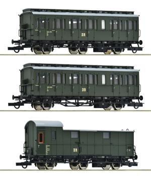 Roco 6200130  - Spur TT 3-tlg. Set 1: Nebenbahnzug, DR