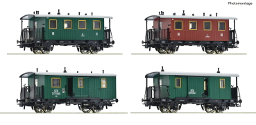 Roco 6200190 - Spur HO 4-tlg. Set: Personenzug, kkStB